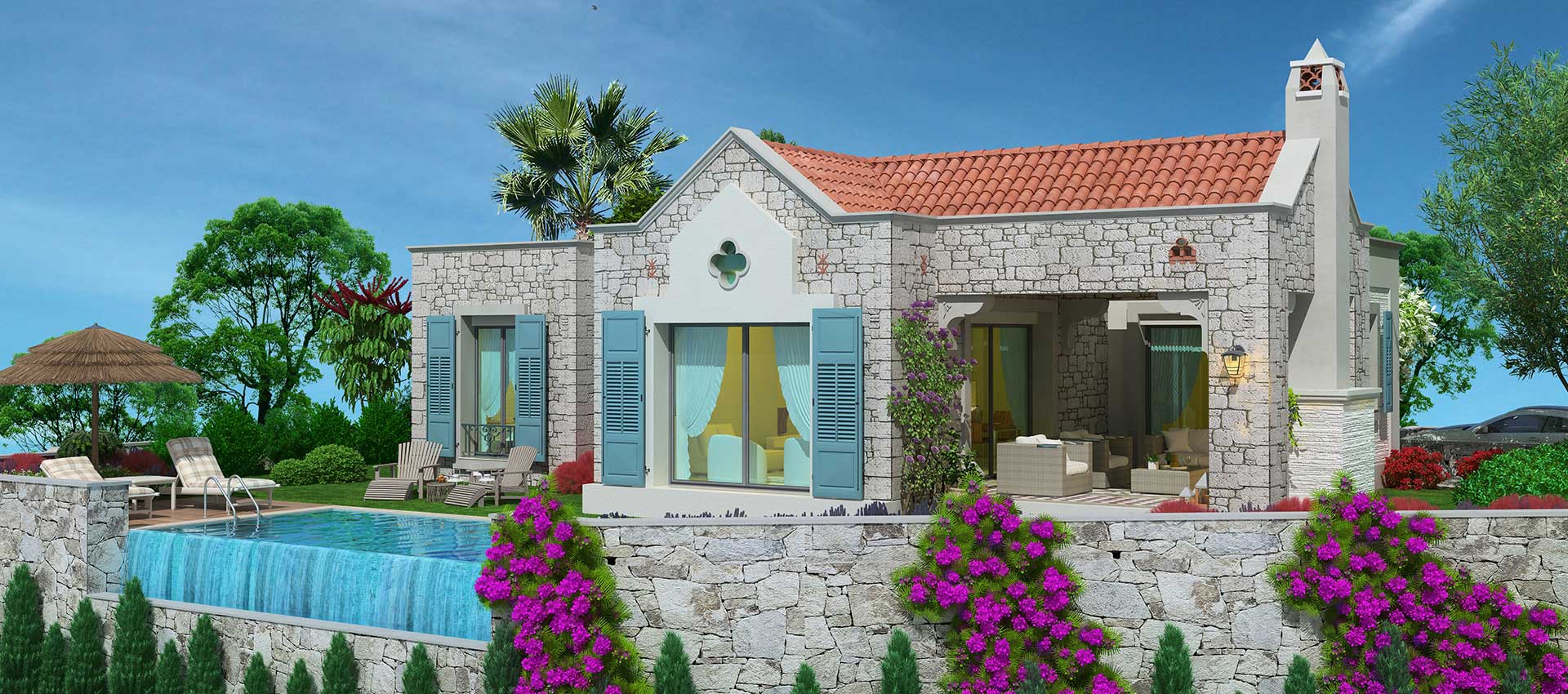 Mandalina Konaklari (C Tipi) ön cephe görseli